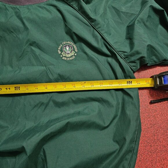 VTG 1999 Slazenger 81st PGA Championship Medinah Pullover M Green Windbreaker - Picture 5 of 7